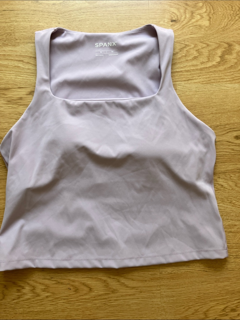 SPANX Sleeveless Tank Top in Light Lavender